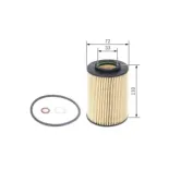 BOSCH F026407061 Filtro de aceite