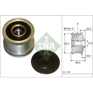 Schaeffler INA 535020410 Rueda libre alternador