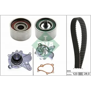 Schaeffler INA 530050230 Bomba de agua + kit correa distribución