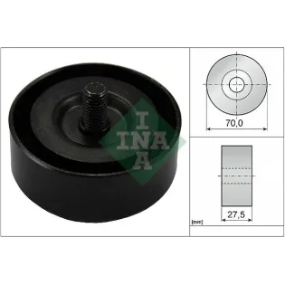 Schaeffler INA 532060610 Polea inversión/guía, correa poli V