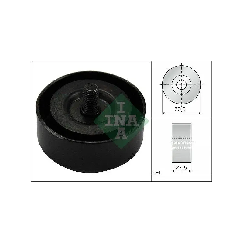 Schaeffler INA 532060610 Polea inversión/guía, correa poli V
