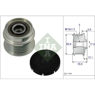 Schaeffler INA 535000510 Rueda libre alternador