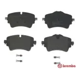 BREMBO P06092 Juego de pastillas de freno
