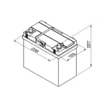 BOSCH 0092S40220 Batería de arranque