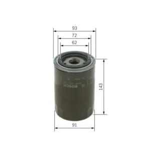 BOSCH 0451203218 Filtro de aceite