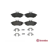 BREMBO P61074 Juego de pastillas de freno