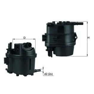 MAHLE KL779 Filtro combustible