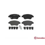 BREMBO P59051 Juego de pastillas de freno