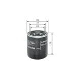 BOSCH F026407198 Filtro de aceite