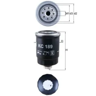MAHLE KC189 Filtro combustible