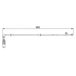 BOSCH 1987474943 Contacto de aviso, desgaste de los frenos