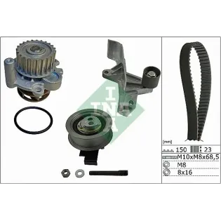 Schaeffler INA 530054630 Bomba de agua + kit correa distribución