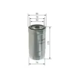 BOSCH 1457434310 Filtro combustible