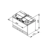 BOSCH 0092S4E420 Batería de arranque