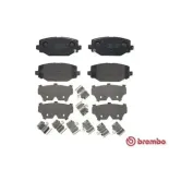 BREMBO P11032 Juego de pastillas de freno