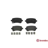 BREMBO P11021 Juego de pastillas de freno
