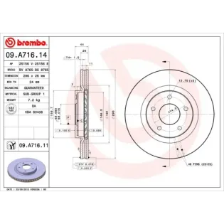 AP 25156E Disco de freno