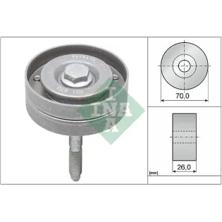 Schaeffler INA 532059610 Polea inversión/guía, correa poli V