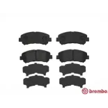 BREMBO P79028 Juego de pastillas de freno