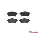 BREMBO P44011 Juego de pastillas de freno