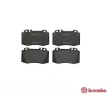 BREMBO P50053 Juego de pastillas de freno