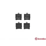 BREMBO P50072 Juego de pastillas de freno