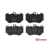 BREMBO P65016 Juego de pastillas de freno