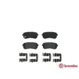 BREMBO P30046 Juego de pastillas de freno