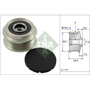 Schaeffler INA 535003410 Rueda libre alternador