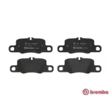 BREMBO P65020 Juego de pastillas de freno