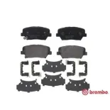 BREMBO P30070 Juego de pastillas de freno
