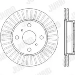 JURID 562443JC Disco de freno
