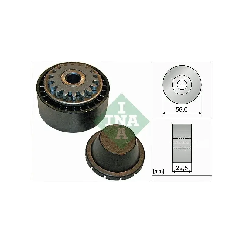 Schaeffler INA 531085410 Polea tensora, correa poli V