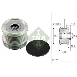 Schaeffler INA 535004210 Rueda libre alternador