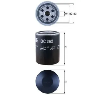 MAHLE OC262 Filtro de aceite