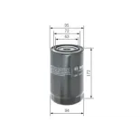 BOSCH F026407081 Filtro de aceite