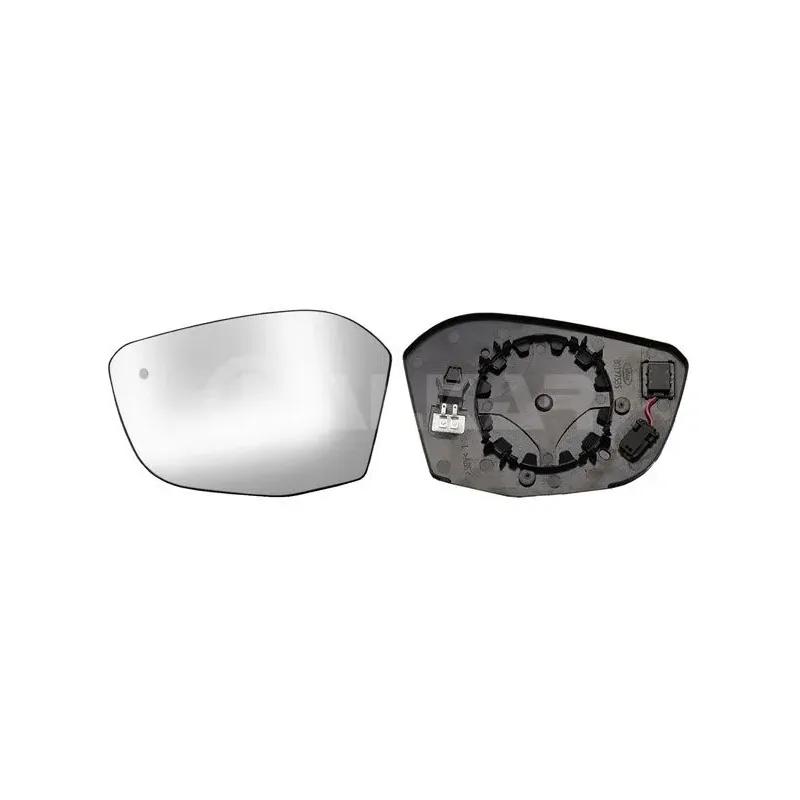 ALKAR 6433855 Cristal de espejo, retrovisor exterior