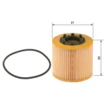 BOSCH 1457429198 Filtro de aceite