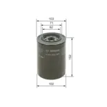BOSCH 0986452063 Filtro de aceite