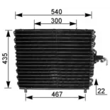 MAHLE AC166000S Condensador, aire acondicionado