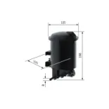 BOSCH 0450906461 Filtro combustible