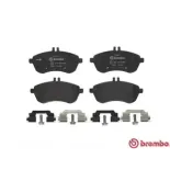 BREMBO P50070 Juego de pastillas de freno