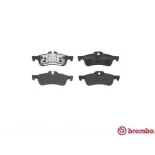 BREMBO P06032 Juego de pastillas de freno