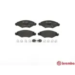 BREMBO P61063 Juego de pastillas de freno