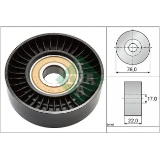 Schaeffler INA 531067730 Polea tensora, correa poli V