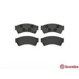 BREMBO P49039 Juego de pastillas de freno
