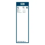 BOSCH 3397001539 Limpiaparabrisas