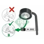 Schaeffler INA 531079010 Polea tensora, correa poli V