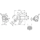 BOSCH 0261210151 Generador de impulsos, cigüeñal
