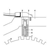 BOSCH 0261210151 Generador de impulsos, cigüeñal